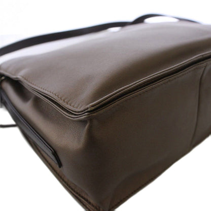 Loewe Flamenco 22 Shoulder Bag Leather Brown KH — view 6