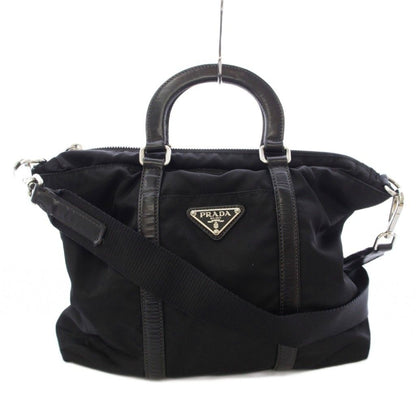 Prada 2-Way Shoulder Bag Black TK