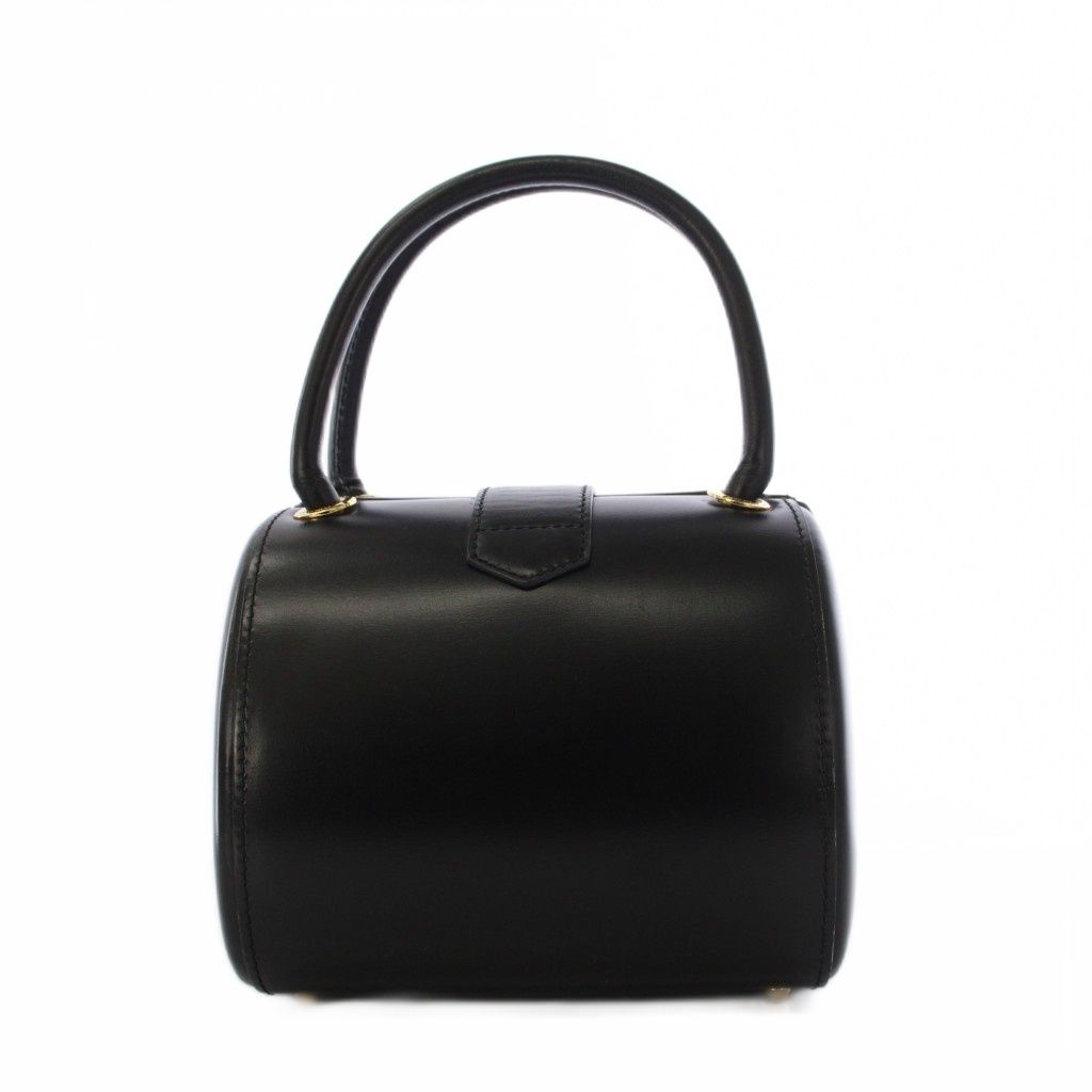 Loewe Anagram Vintage Handbag Leather Black KH — view 3