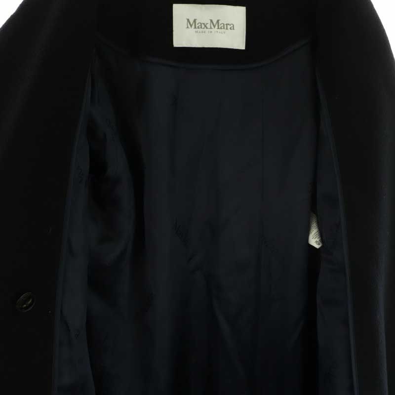 Max Mara Manuela Camel Icon Coat Che Star Long Length One Color 32 Black BB — view 4