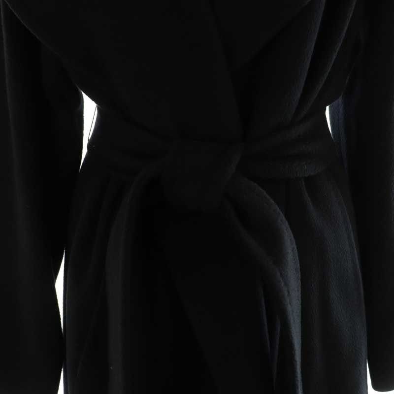 Max Mara Manuela Camel Icon Coat Che Star Long Length One Color 32 Black BB — view 5