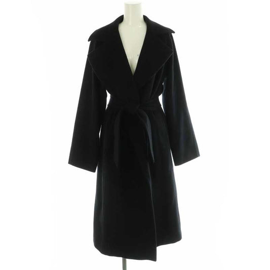 Max Mara Manuela Camel Icon Coat Che Star Long Length One Color 32 Black BB