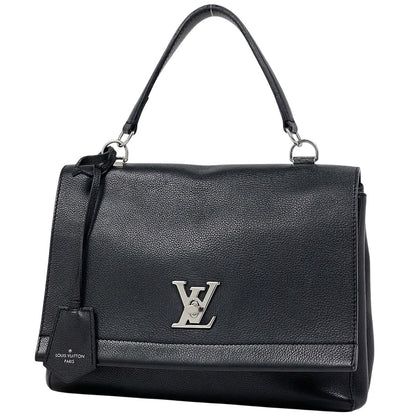 Louis Vuitton Lockme Cartable 2-Way Handbag Leather Noir