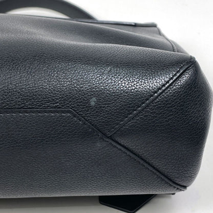 Louis Vuitton Lockme Cartable 2-Way Handbag Leather Noir — view 4
