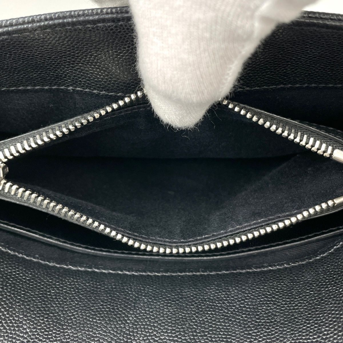 Saint Laurent West Hollywood Chain Shoulder Bag Leather Black — view 9