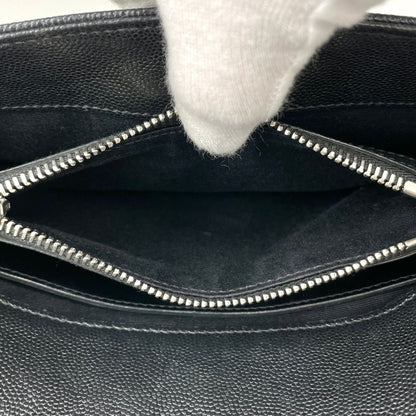 Saint Laurent West Hollywood Chain Shoulder Bag Leather Black — view 9