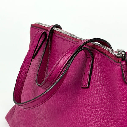 Gucci Soho Handbag Interlocking Leather Pink — view 6