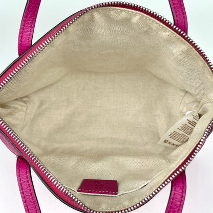 Gucci Soho Handbag Interlocking Leather Pink — view 9