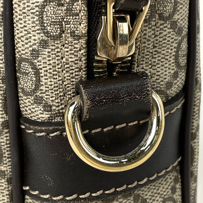 Gucci GG Pattern Business Briefcase Beige Brown — view 5