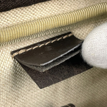 Gucci GG Pattern Business Briefcase Beige Brown — view 9