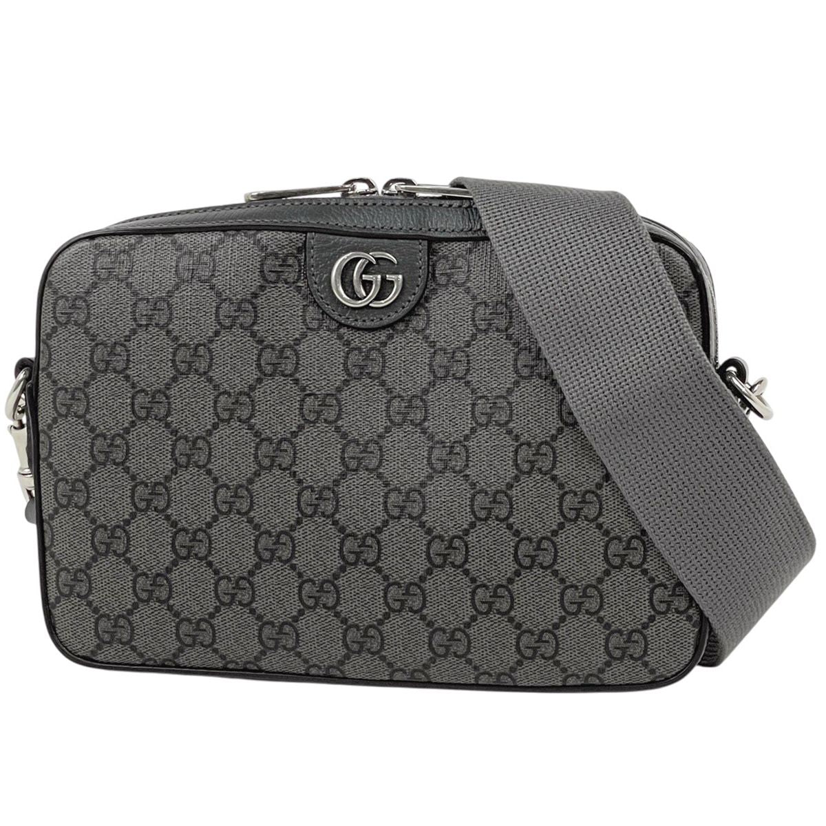 Gucci Ophidia GG Shoulder Bag 3way Gray