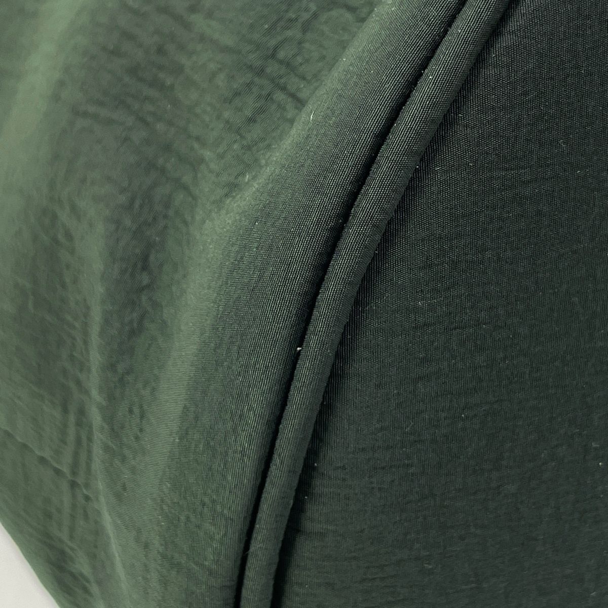 Bottega Veneta Bucket Messenger Bag Drawstring Khaki Nylon Green Black — view 3