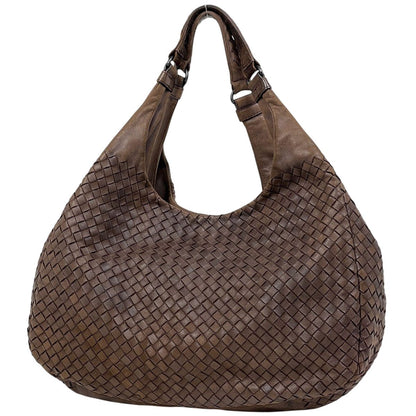 Bottega Veneta Shoulder Bag Leather Brown