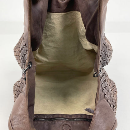 Bottega Veneta Shoulder Bag Leather Brown — view 8