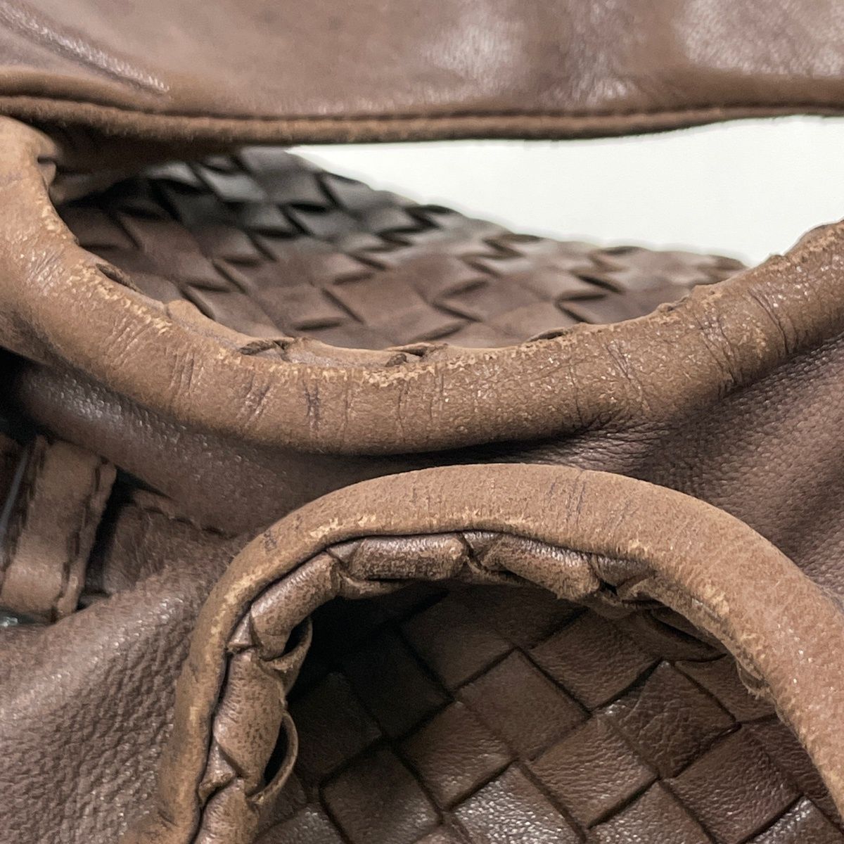 Bottega Veneta Shoulder Bag Leather Brown — view 4