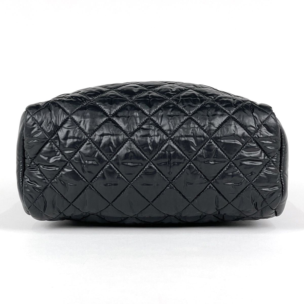 Chanel Sac CC Logo Backpack Nylon Black — view 3