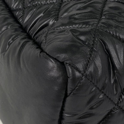 Chanel Sac CC Logo Backpack Nylon Black — view 4