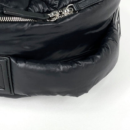 Chanel Sac CC Logo Backpack Nylon Black — view 7