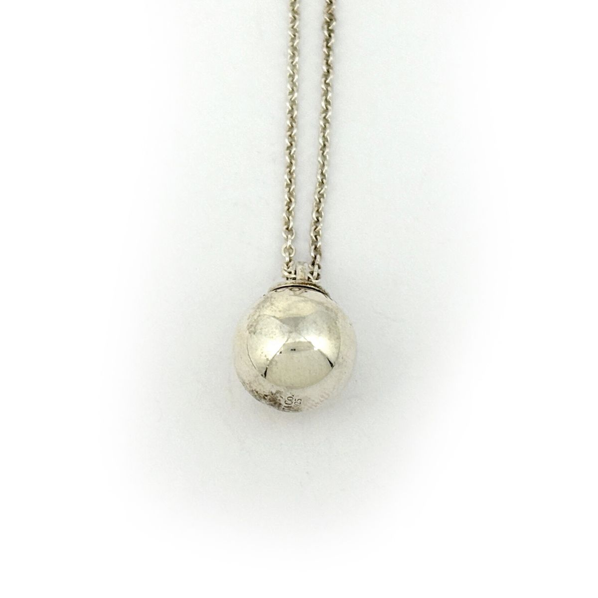 Tiffany & Co Ball Necklace 925 Sterling Silver — view 2