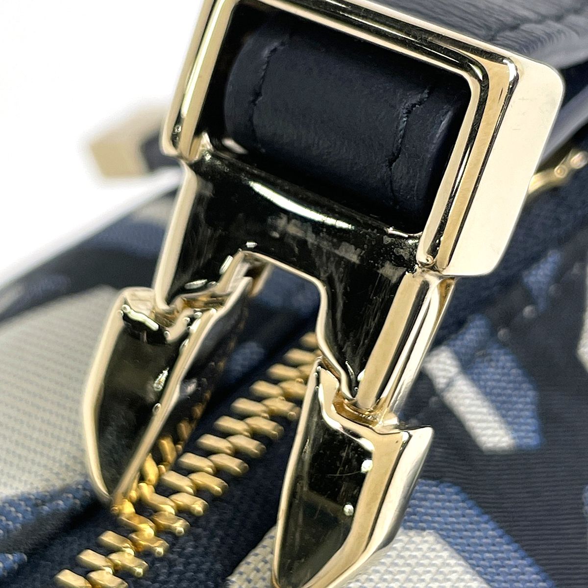 Dior Cannage Nomad Pouch Nylon Canvas Navy — view 6