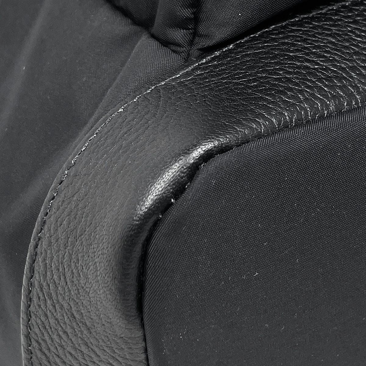 Bvlgari Logo Backpack Sac Fragment Nylon Black — view 4