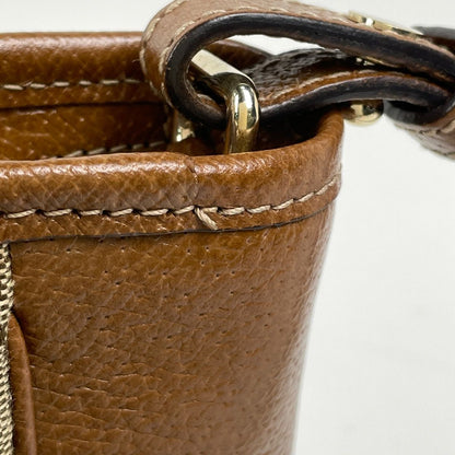 Gucci GG Pattern Handbag 2-Way Canvas Brown — view 4