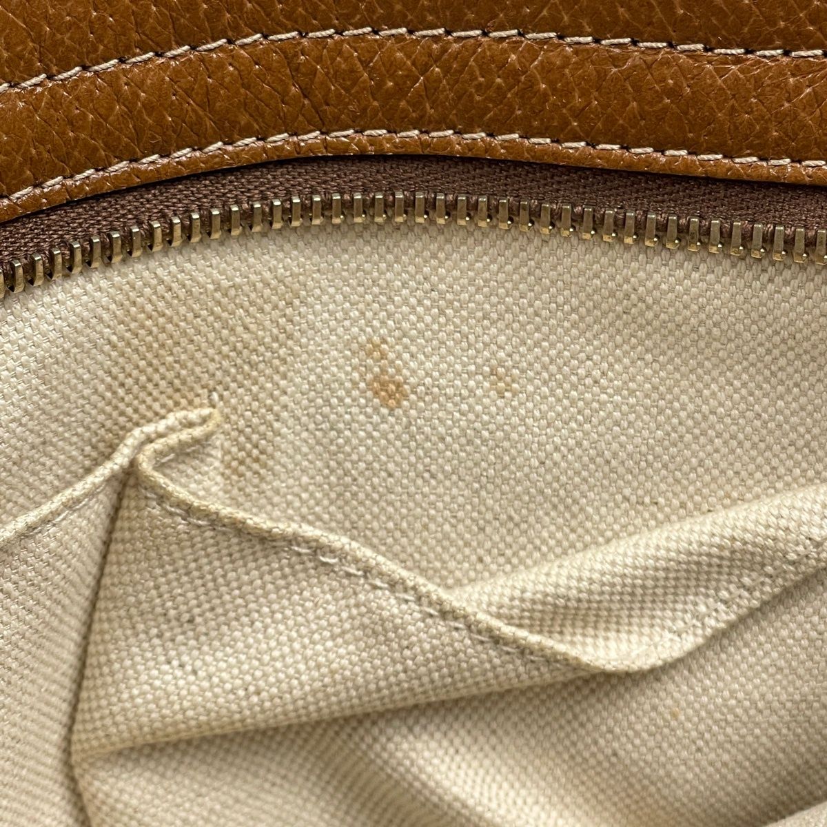 Gucci GG Pattern Handbag 2-Way Canvas Brown — view 8