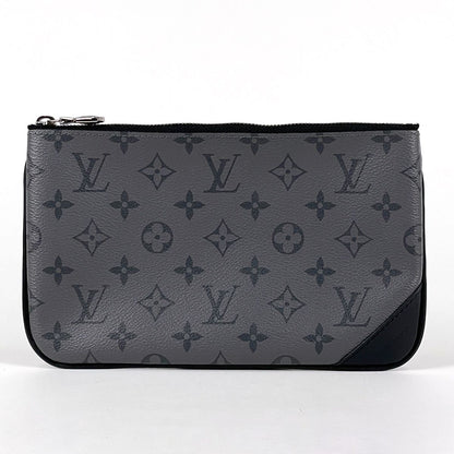 Louis Vuitton Trio Messenger Monogram Reverse Pouch Shoulder Bag Eclipse Noir — view 6