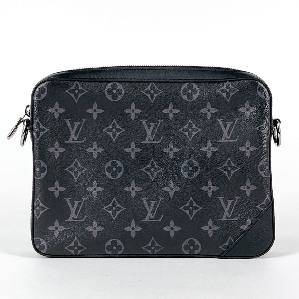 Louis Vuitton Trio Messenger Monogram Reverse Pouch Shoulder Bag Eclipse Noir — view 4