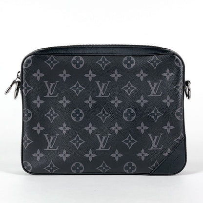 Louis Vuitton Trio Messenger Monogram Reverse Pouch Shoulder Bag Eclipse Noir — view 4