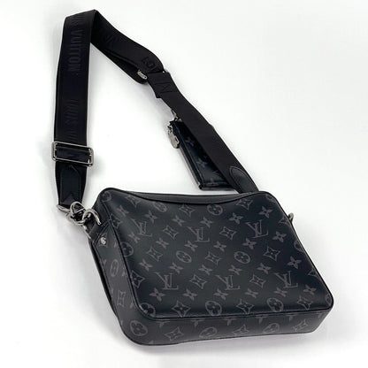 Louis Vuitton Trio Messenger Monogram Reverse Pouch Shoulder Bag Eclipse Noir — view 2