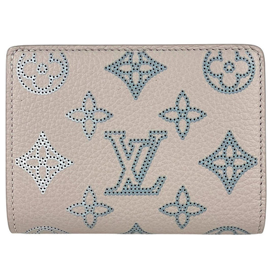 Louis Vuitton Portefeuille Clair Bifold Wallet Monogram Mahina Brume
