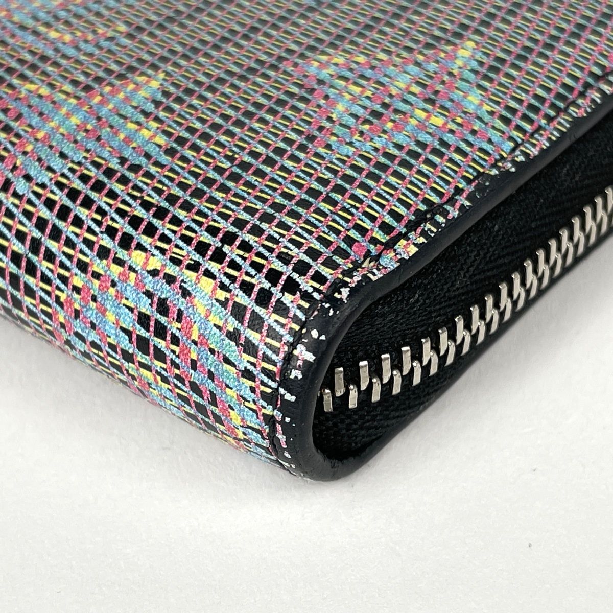 Louis Vuitton Zippy Coin Purse Monogram LV Pop Case Leather Blue Black — view 3