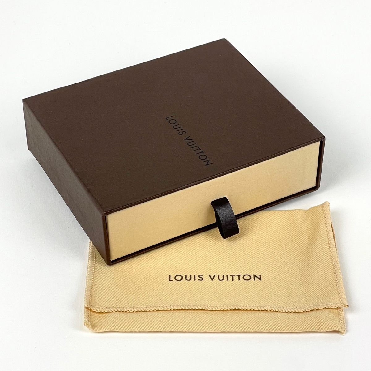 Louis Vuitton Business Card Holder Case Damier Brown — view 7