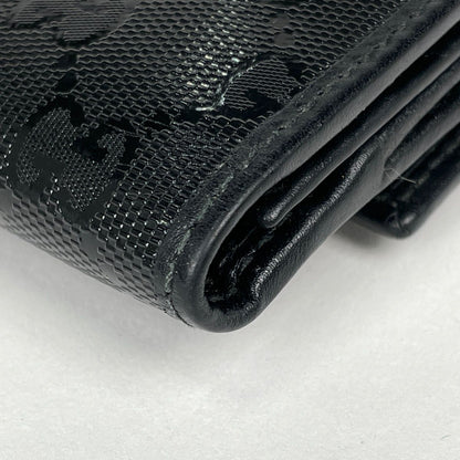 Gucci GG Supreme Bifold Wallet Pattern Black — view 3
