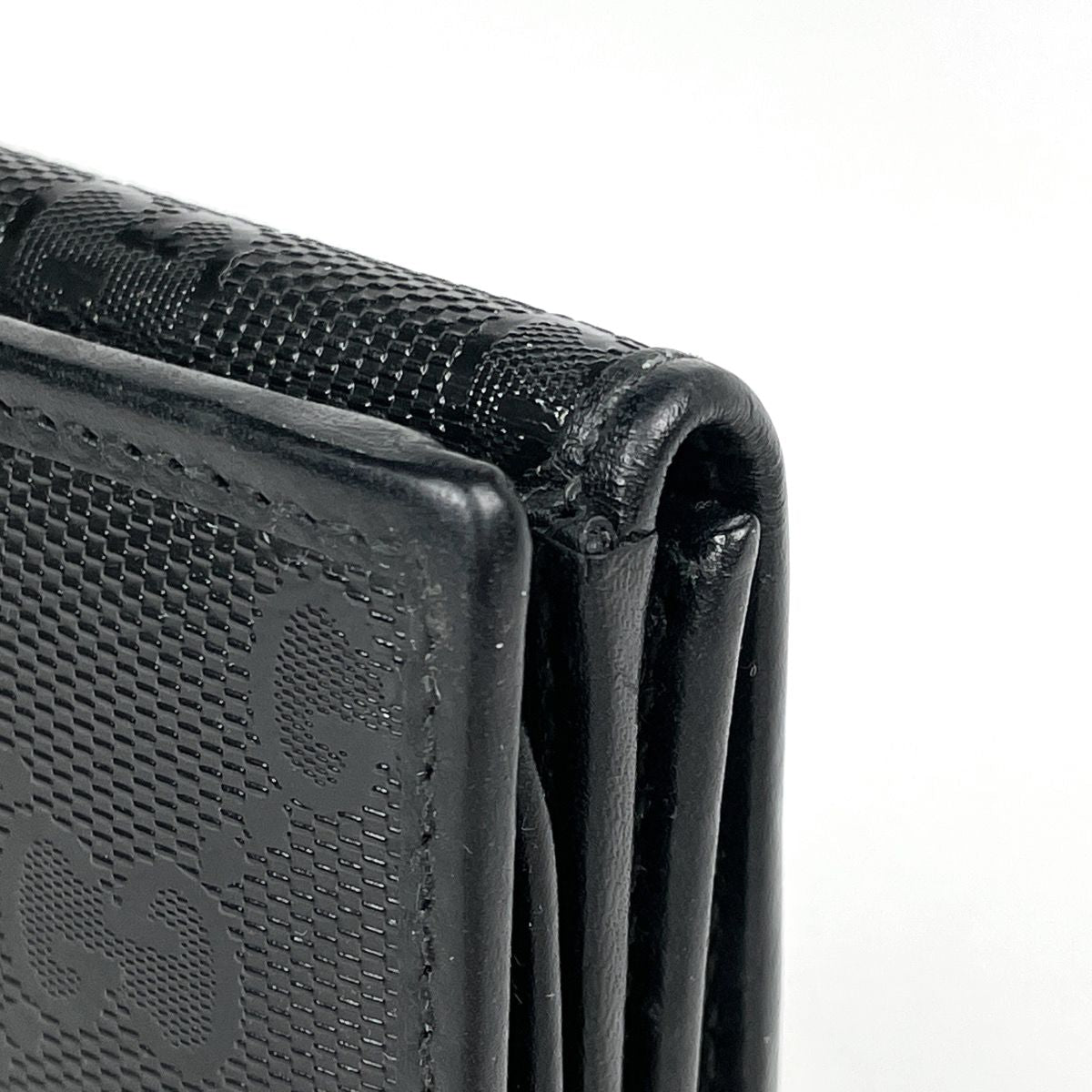 Gucci GG Supreme Bifold Wallet Pattern Black — view 4