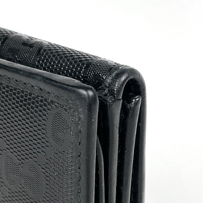 Gucci GG Supreme Bifold Wallet Pattern Black — view 4