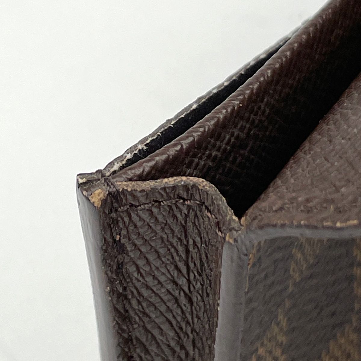 Louis Vuitton Envelope Business Card Holder Damier Brown — view 7