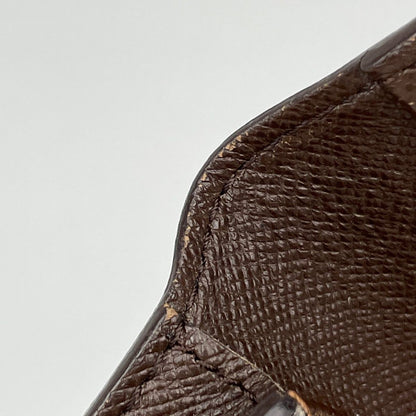 Louis Vuitton Envelope Business Card Holder Damier Brown — view 6