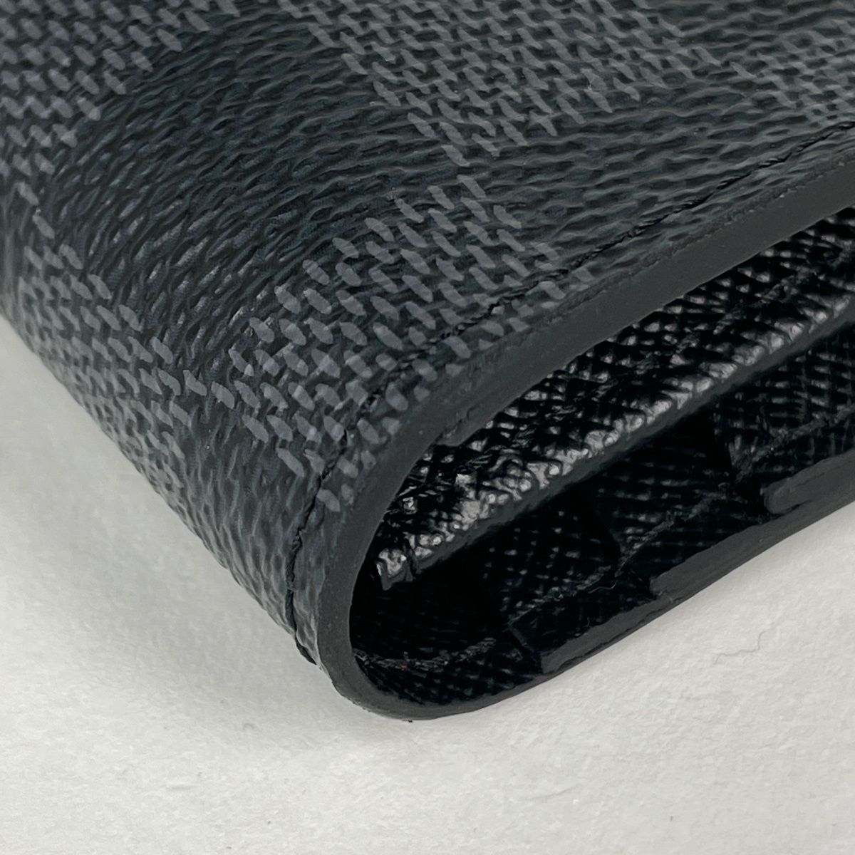 Louis Vuitton Portefeuille Brazza Bifold Wallet Damier Graphite Black — view 3