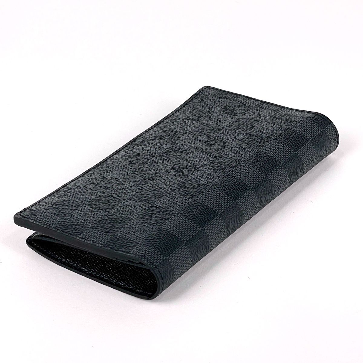 Louis Vuitton Portefeuille Brazza Bifold Wallet Damier Graphite Black — view 2
