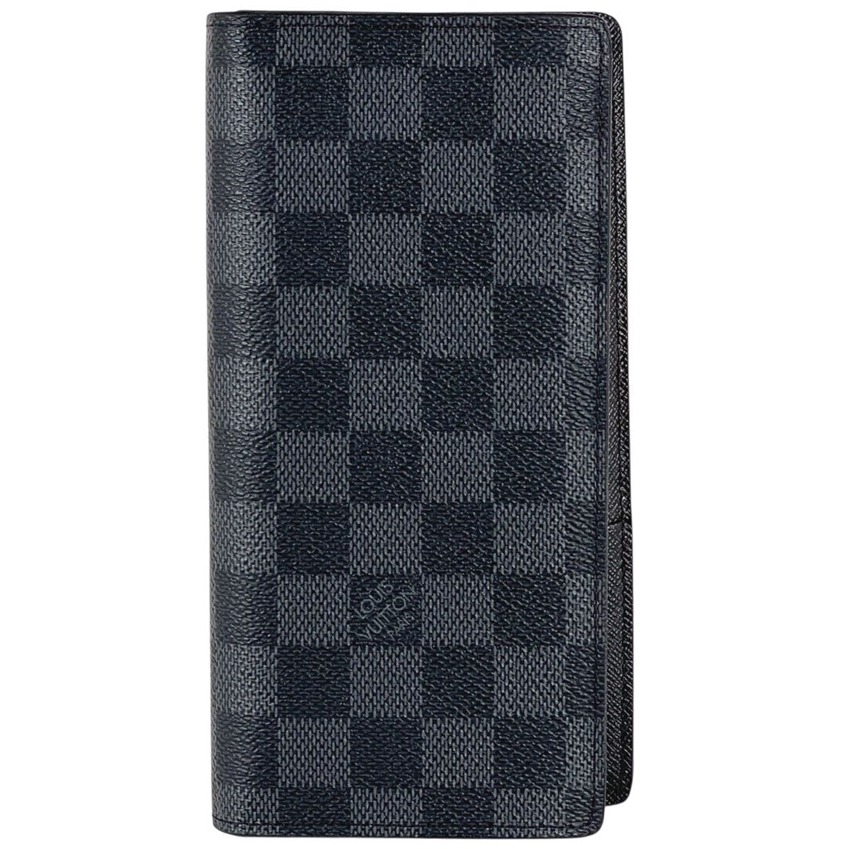Louis Vuitton Portefeuille Brazza Bifold Wallet Damier Graphite Black