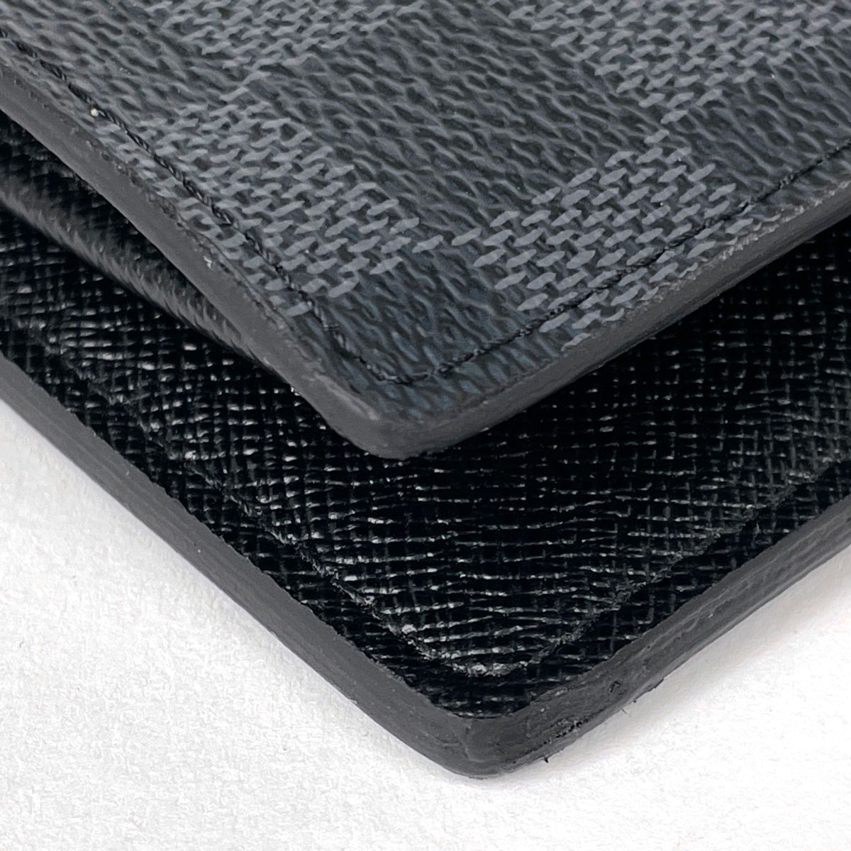 Louis Vuitton Portefeuille Brazza Bifold Wallet Damier Graphite Black — view 4