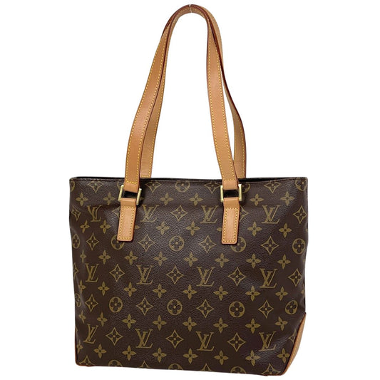 Louis Vuitton Cabas Piano Shoulder Bag Tote Monogram Brown