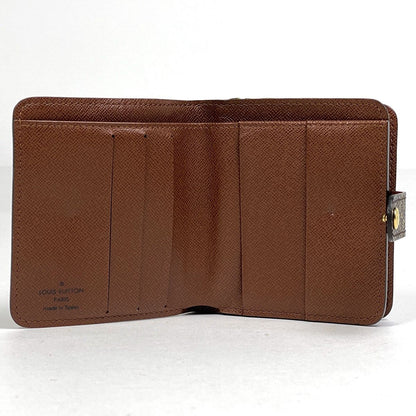 Louis Vuitton Compact Zip Bifold Wallet Monogram Brown — view 7