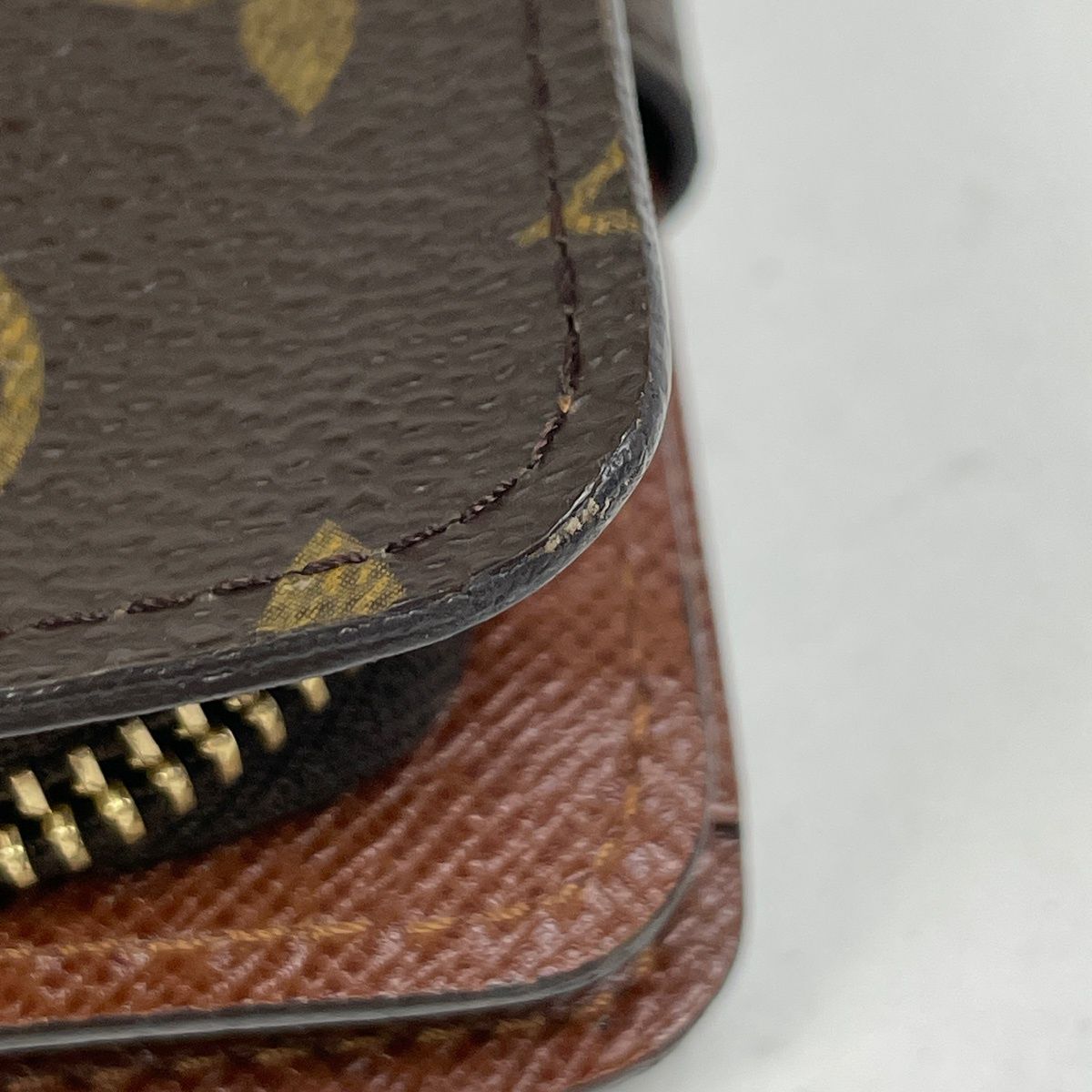 Louis Vuitton Compact Zip Bifold Wallet Monogram Brown — view 4