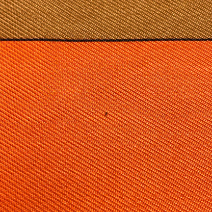 Hermes Carre 90 L'or Des Chefs Scarf Silk Brown Orange Multicolor — view 4