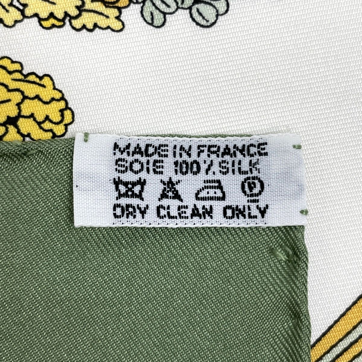 Hermes Carre 90 les Legendes de L'arbre Wood Legends Scarf Silk Green Multicolor — view 2