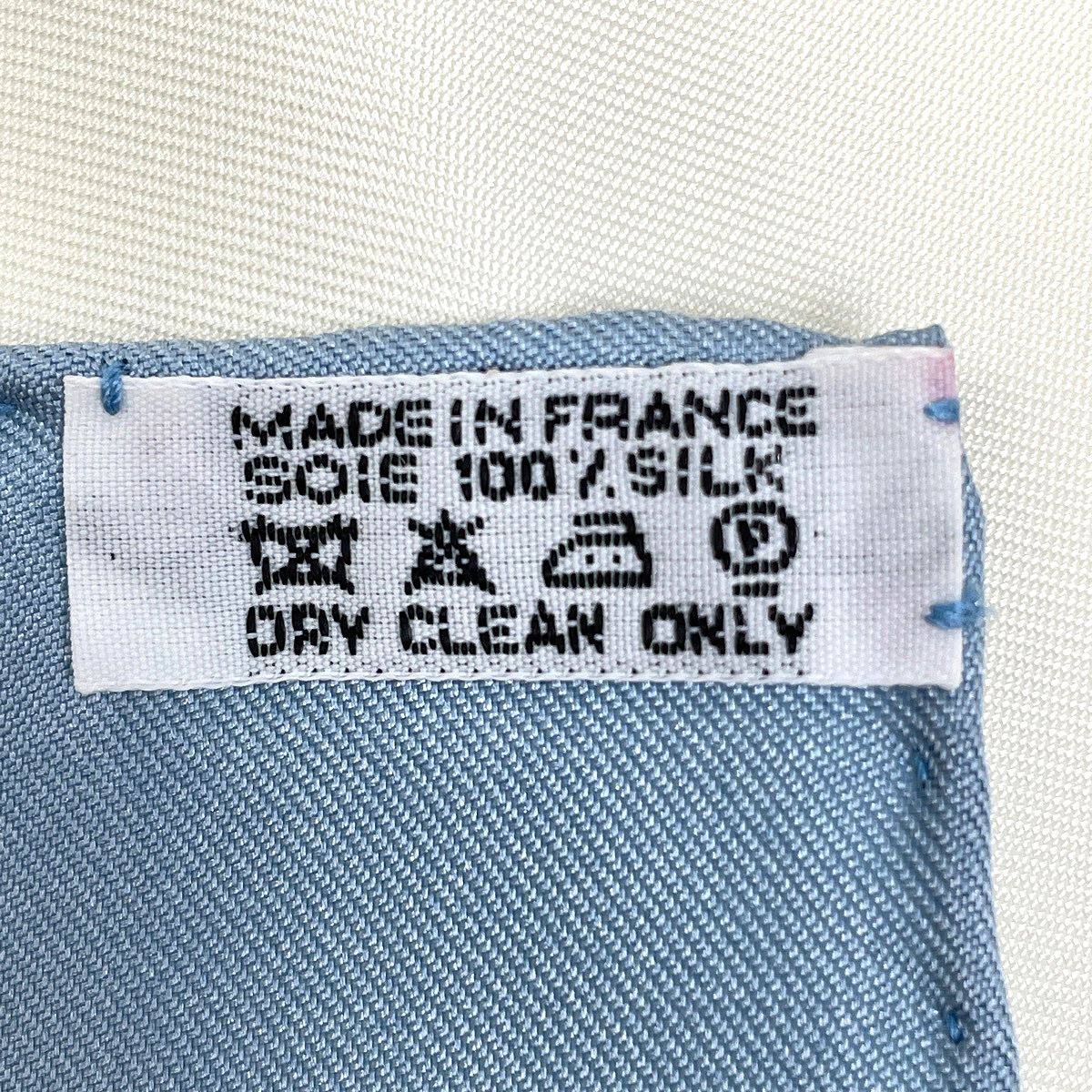 Hermes Carre 90 Charmes Des Plages Normandes Normandy Coast Charm Scarf Silk — view 2