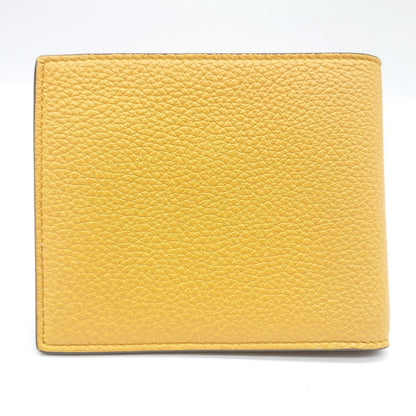 Gucci Folding Wallet Embossed Logo Yellow — view 3